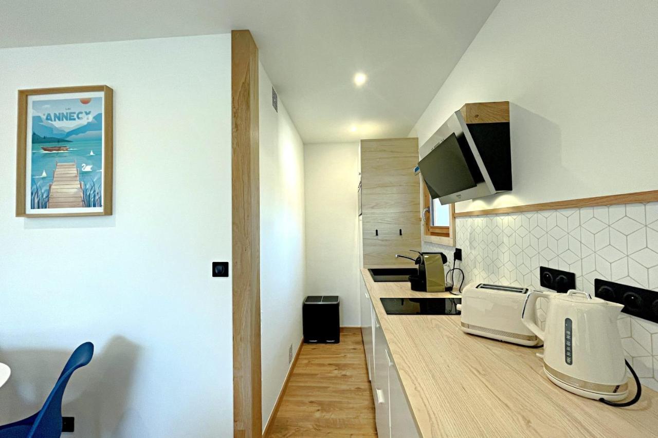 L'Albigny - Lovely Studio - 150 M Beach Аннесі Екстер'єр фото